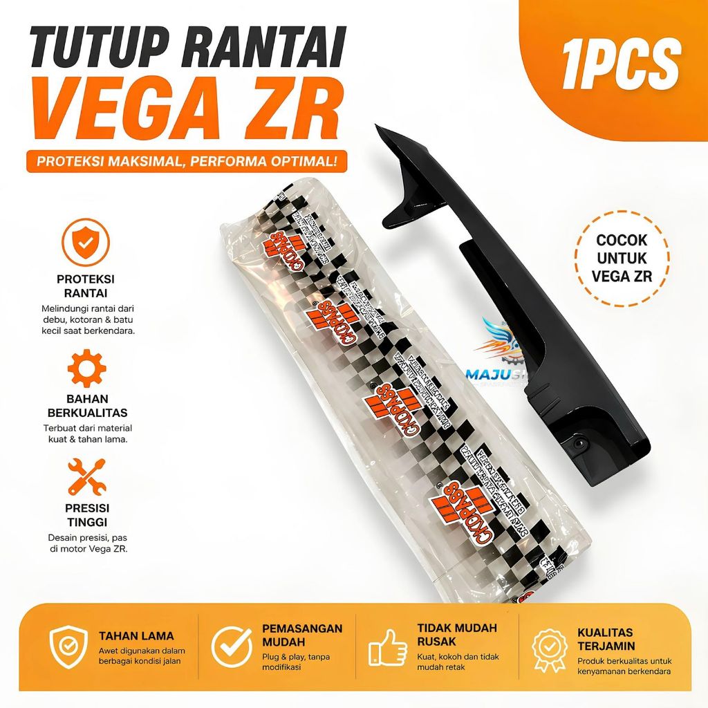 Tutup Rantai Vega ZR / Keteng Kas Yamaha Vega ZR - Kualitas Original CKDPASS - Pelindung Rantai Moto
