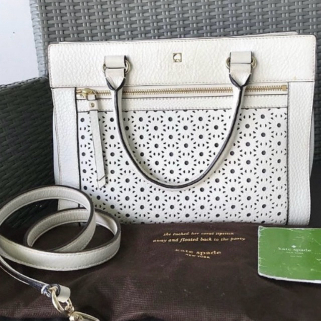 preloved kate spade authentic - kate spade second ori full leather