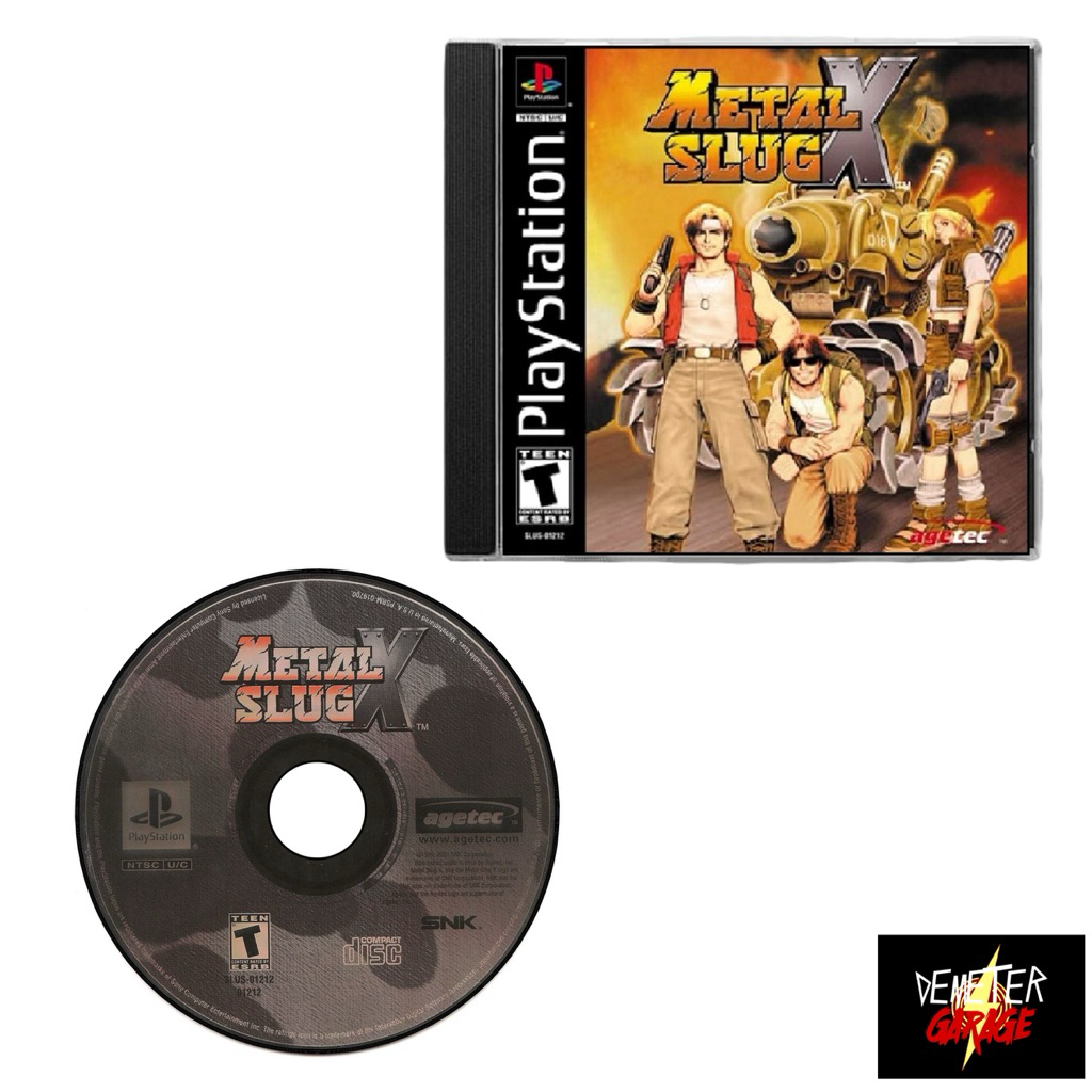 CD Game PlayStation 1 / Kaset PS1 Metal Slug X