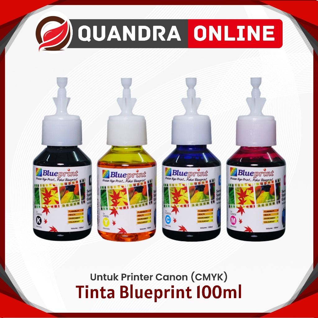 Tinta Canon BLUEPRINT 100ml Refill for Printer Canon IP 2770 G1010 G2000 G2010