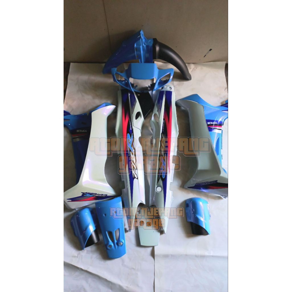 Cover Bodi Fizr F1zR Biru Putih lembayung Ungu LE fullset halus Bodi Fizr LE