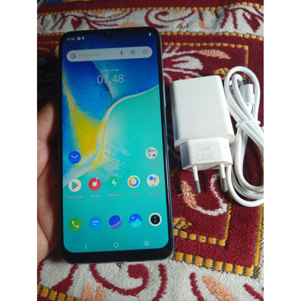 Di jual  MURAH Hp Vivo Y15 S RAM 3/32 Barang Bagus Normal siap pakai