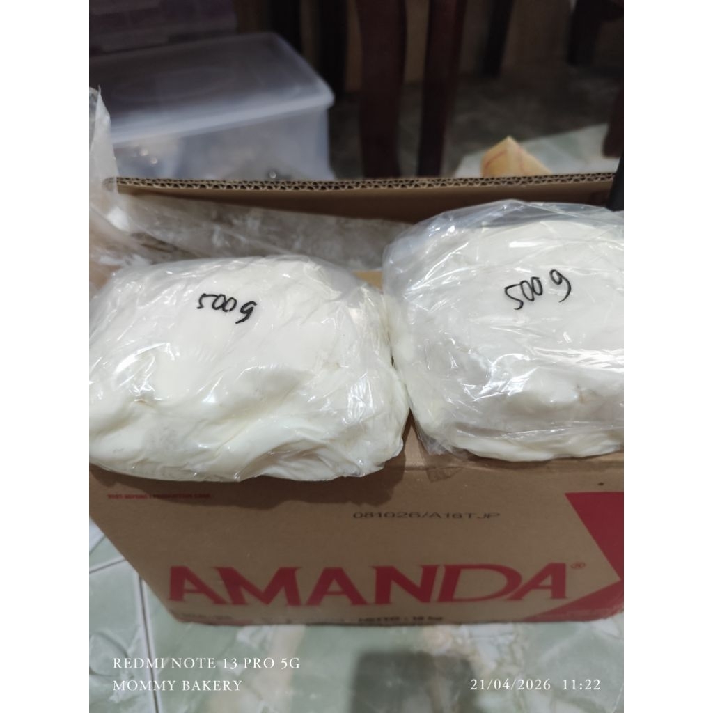 PROMO!!! mentega putih Amanda 500g
