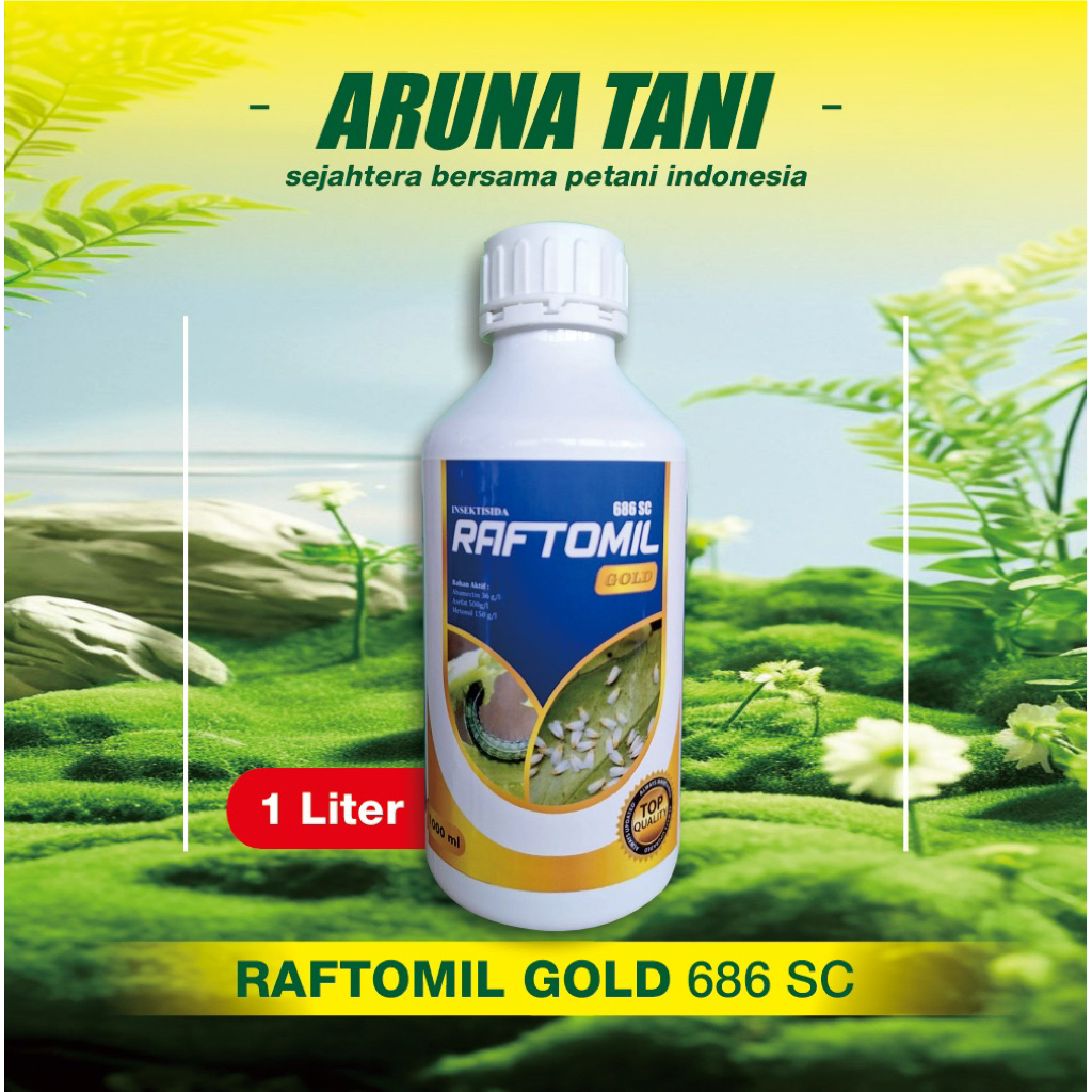 RAFTOMIL  GOLD 686 SC INSEKTISIDA BERAT 1000 ML