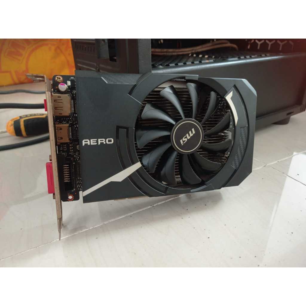 VGA GTX 1050 2GB Merk MSI Second Segel