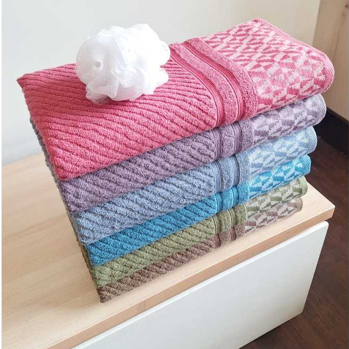 Handuk Magnolia Emerald 70x140 cm / Handuk Dewasa / Handuk halus