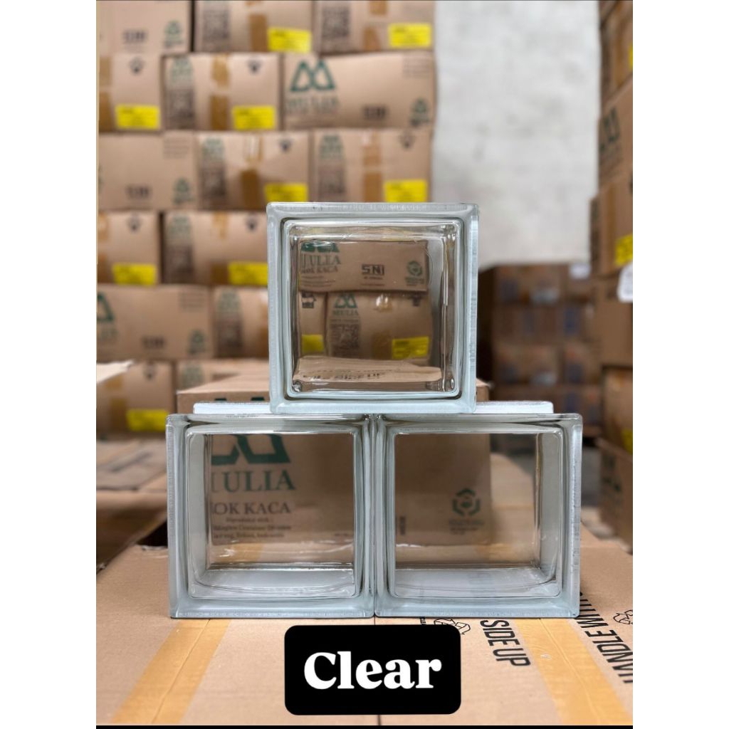 Glass block Mulia Clear 20x20
