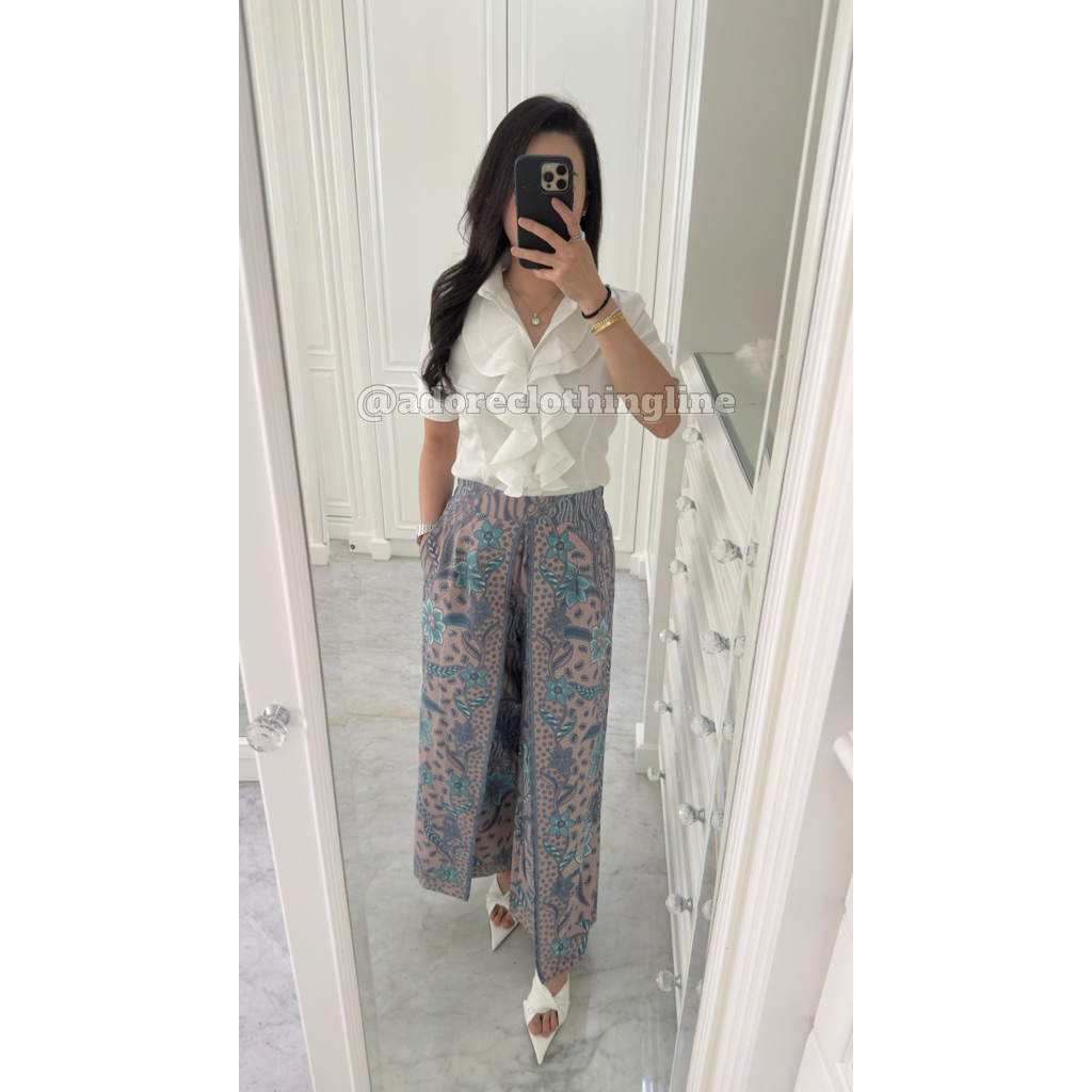 Celana Kulot Batik Encim Dusty - Adore