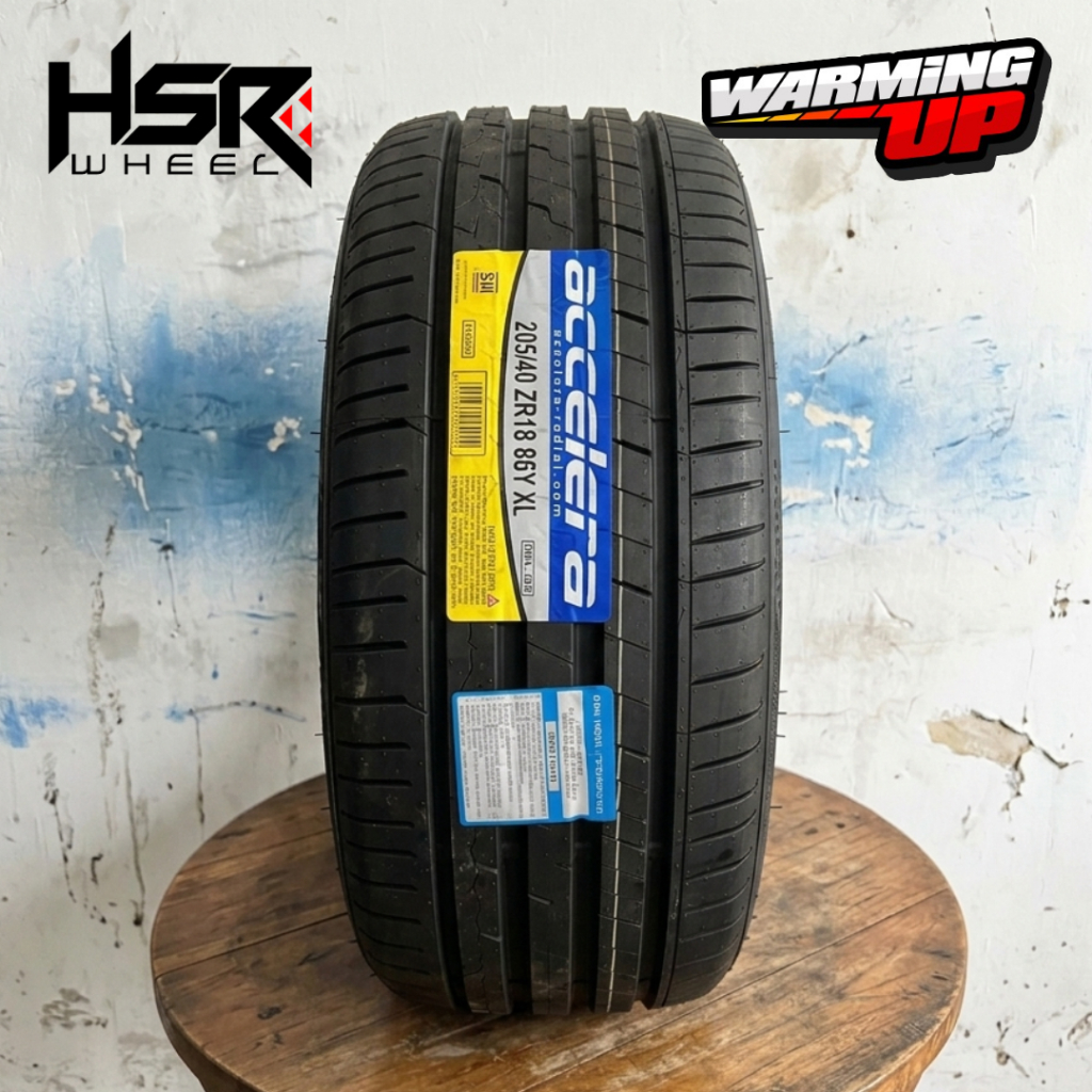 Ban Mobil Tubles Ring 18 Murah 205/40 R18 Ban Tipis ACCELERA iota EVT 205 40 R18