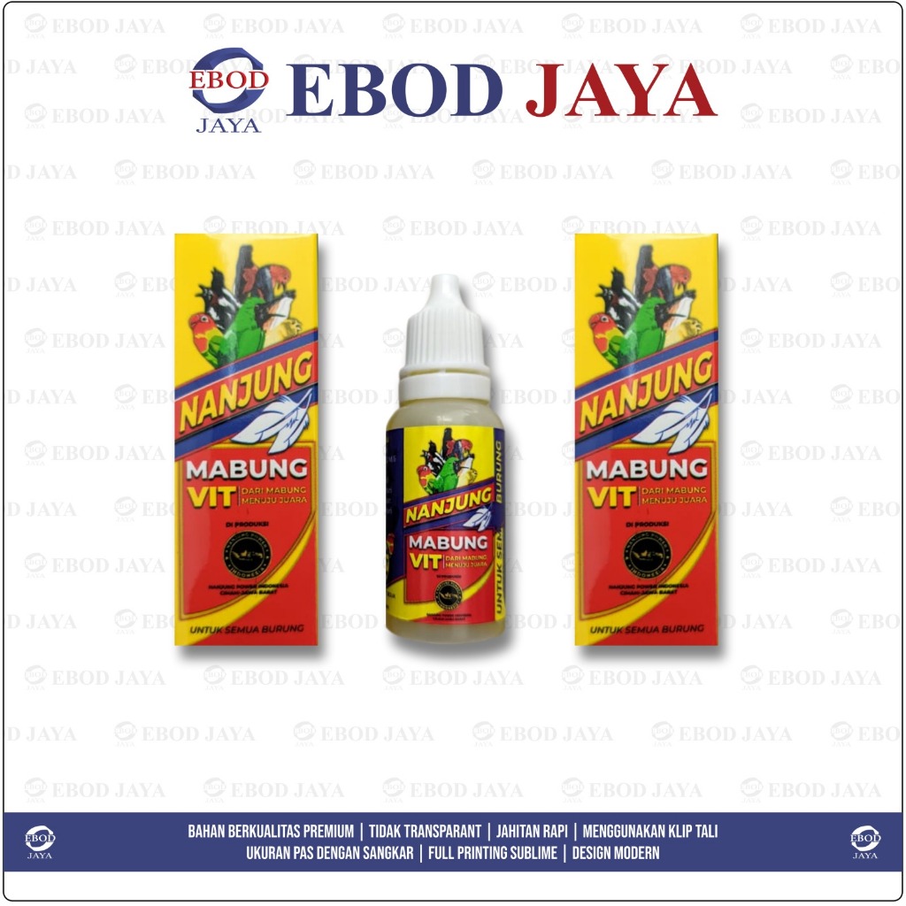 VITAMIN BURUNG MABUNG - OBAT BURUNG MABUNG - MABUNG CEPAT TUNTAS - SUPLEMEN PERCEPAT TUMBUH