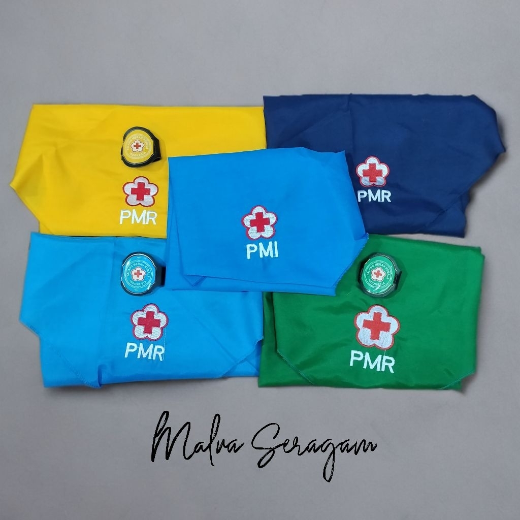 Syal PMR PMI Anak Sekolah SD SMP SMA