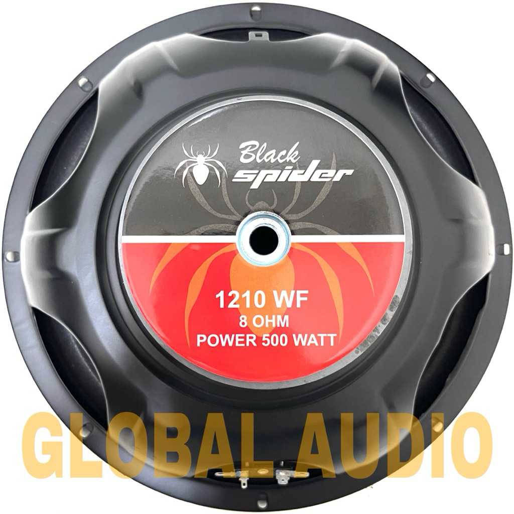 Promo 2Pcs Speaker Komponen BlackSpider 1210WF 12inch Original Black Spider 1210 wf Woofer ( Bisa CO