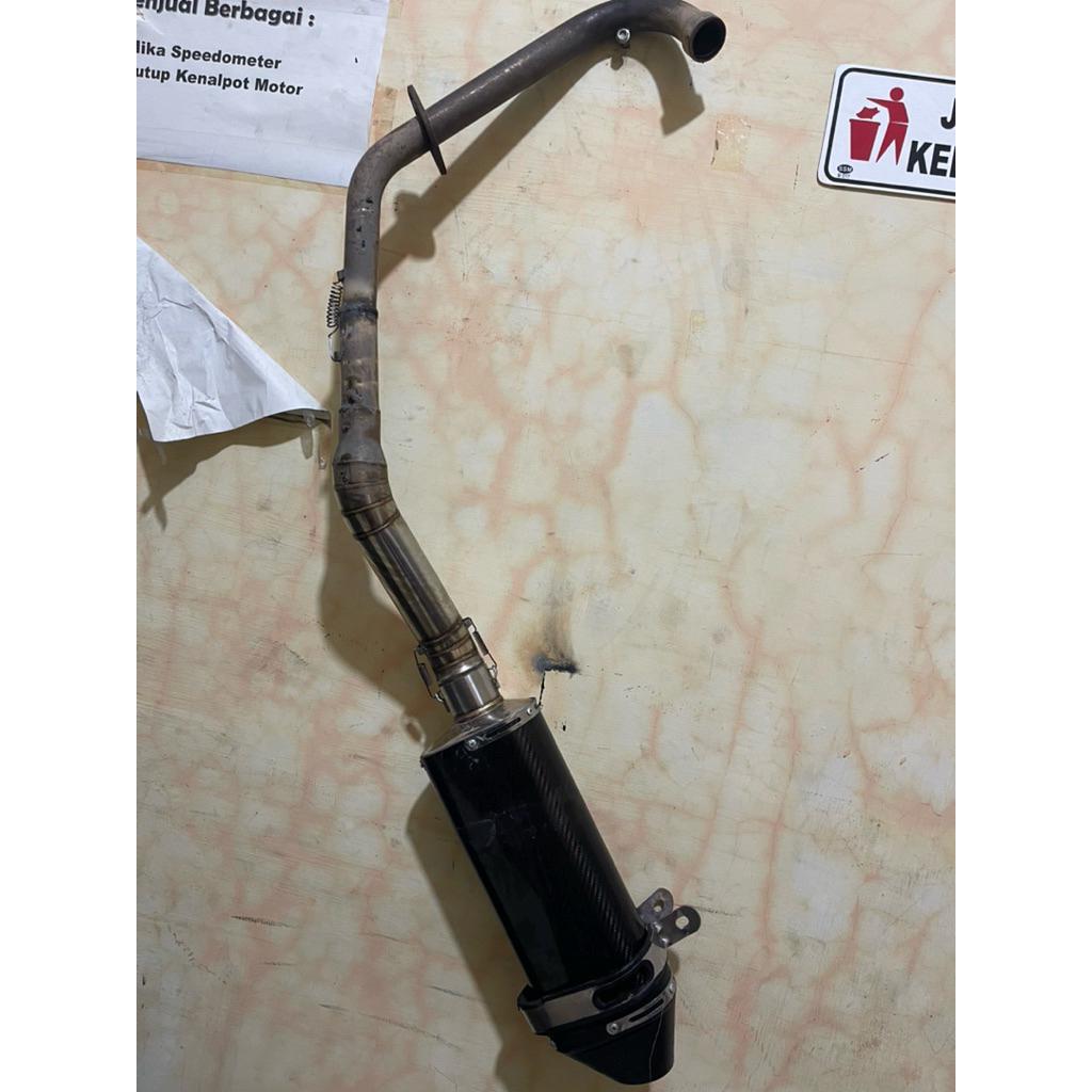 Knalpot racing xabre barang copotan