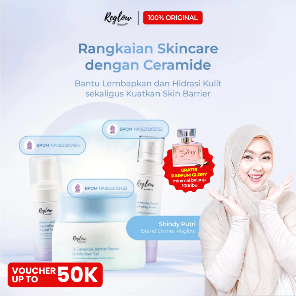 REGLOW Paket Skin Barier by dr. Shindy Original BPOM