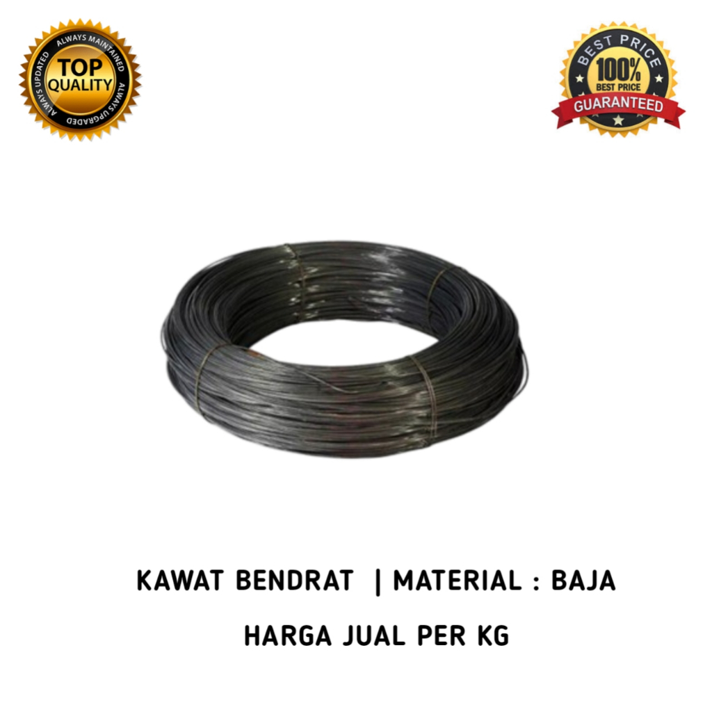 Kawat Bendrat Kawat Beton Ikat Besi per 1kg KAWAT BENDRAT KAWAT BETON KAWAT IKAT 1 KG