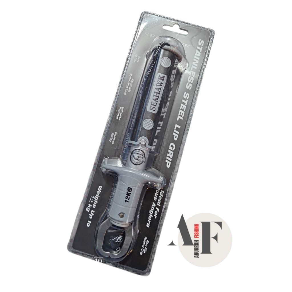 Lip Grip Seahawk,Bahan Stainless Anti karat & Sudah  ada timbangan nya