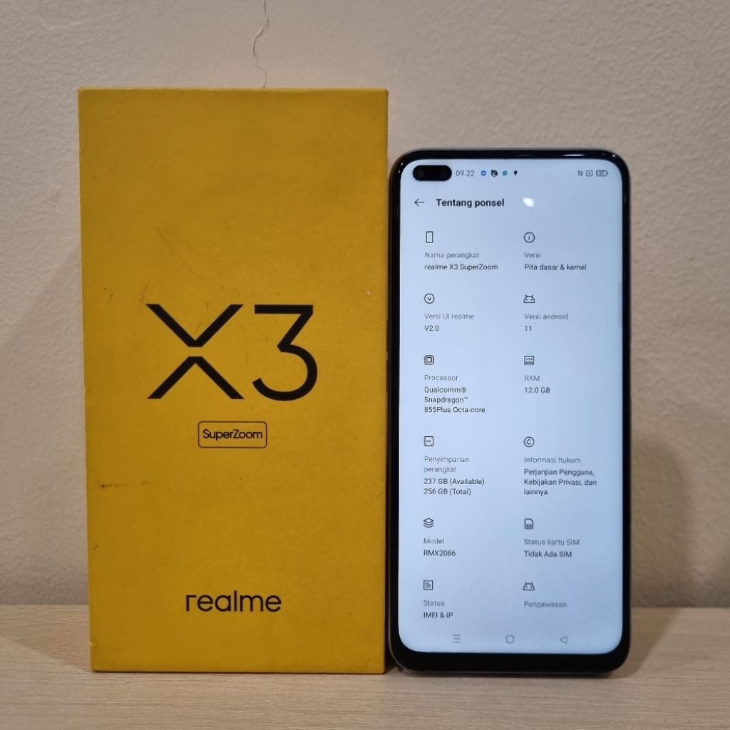 Handphone Realme X3 SuperZoom Ram 12 256GB