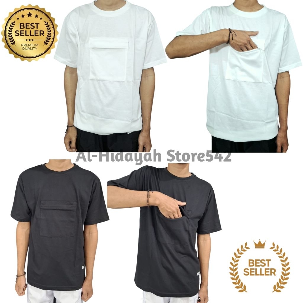 Kaos oblong pria kaos umroh kaos haji pria