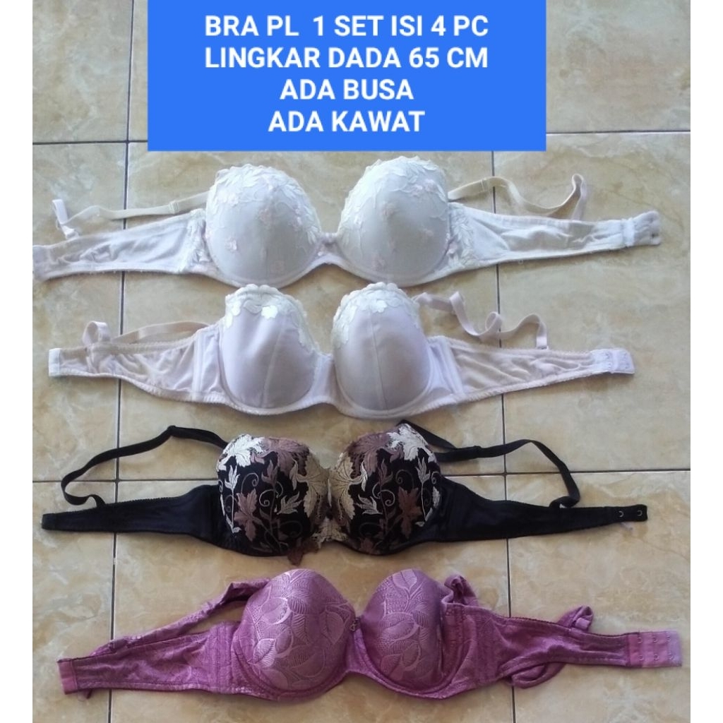 4 PC BRA LULUDI PL / BH LULUDI PL / ADA BUSA DAN KAWAT