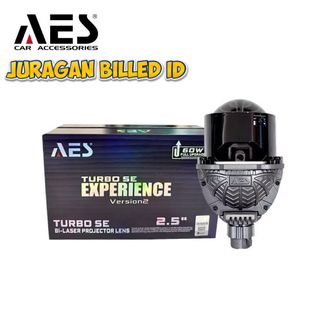 BULLAES ORIGINAL Bi-laser Biled Projector AES Turbo SE Experience V2 2.5 Inch Version 2 Double Emitt