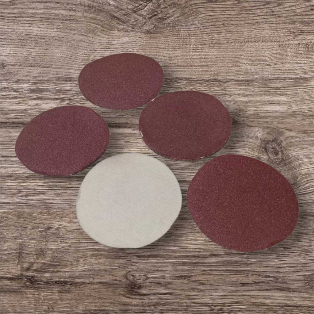 PAKET MURAH AMPLAS BULAT VELCRO 4" GRIT RANDOM (min 100 PCS)