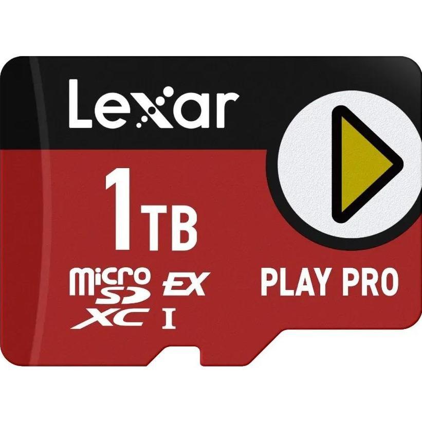 LEXAR PLAY PRO UHS-I V30 SD 7.1 1TB MICROSDHC MICROSDXC MEMORY MICROSD CARD EXPRESS LMSXPS0001T-BNNN