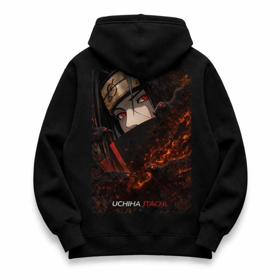 Jaket hoodie anak gambar UCHIHA ITACHI laki-laki perempuan usia 2-13 tahun