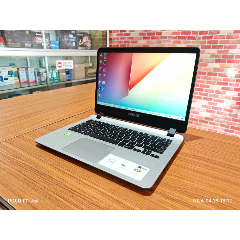 Laptop ASUS A407U Core i3-7100U SSD 256GB HDD 500GB