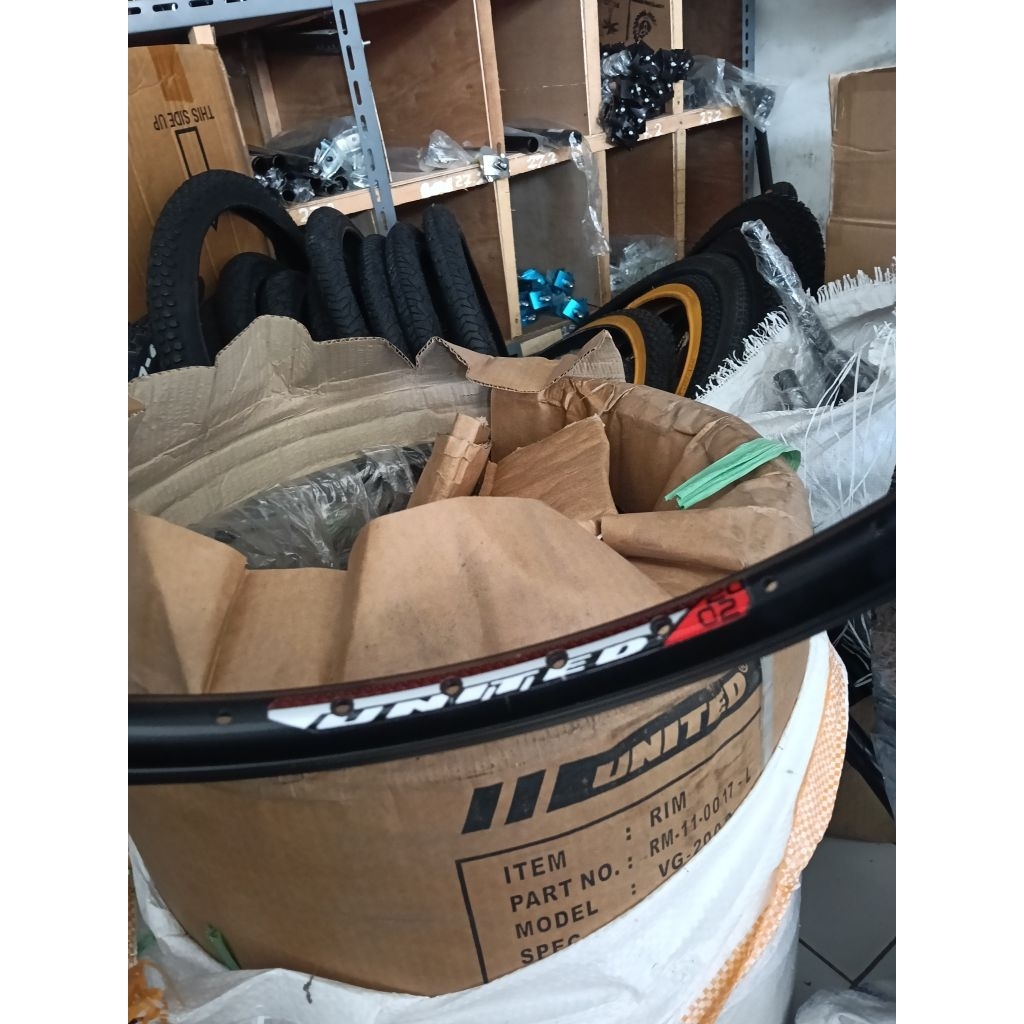 velg united edge velg BMX 20 united edge double wall