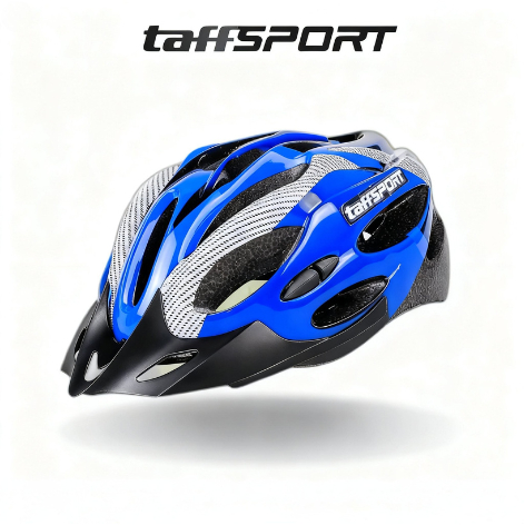 [ORI] TaffSPORT Helm Sepeda Bike Aerodynamic EPS Foam PVC Pria Wanita 21 Air Vent - X10