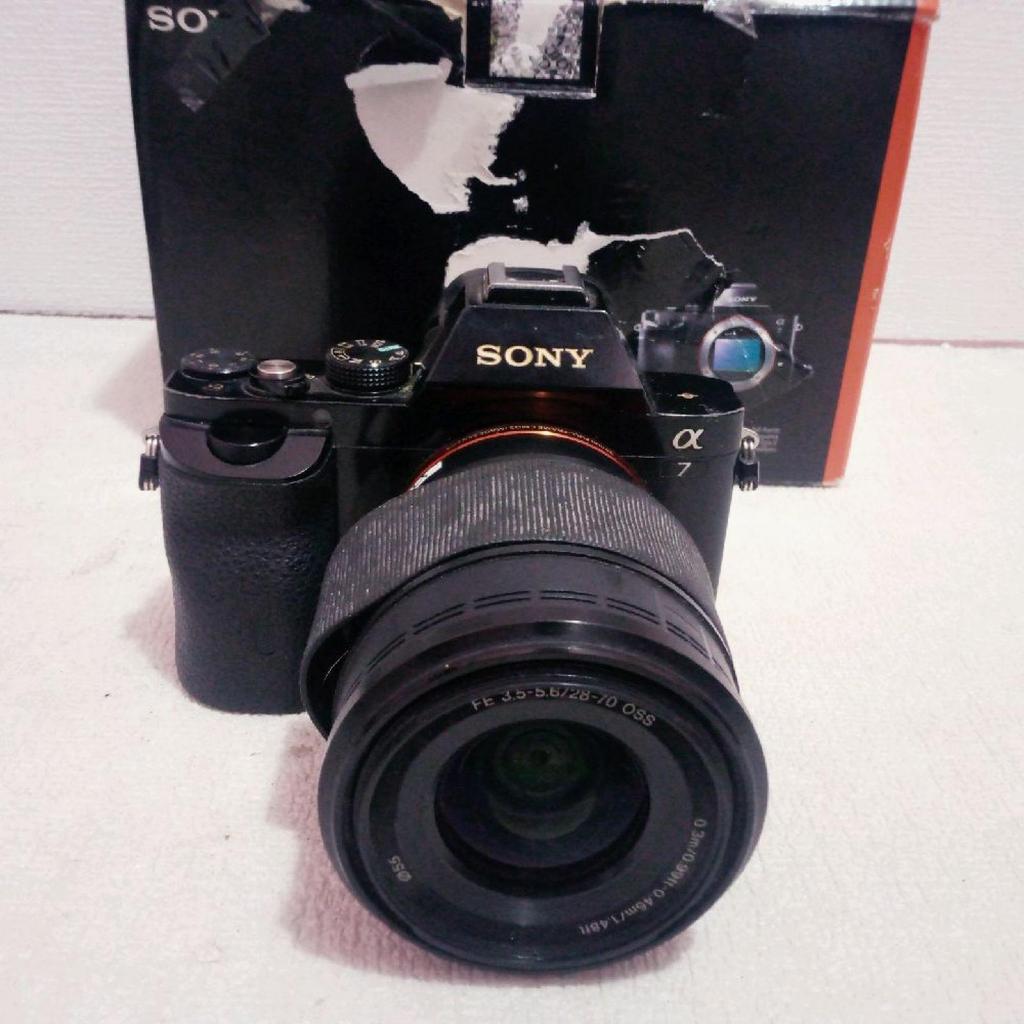 Sony A7 lensa 28-70mm kamera mirrorless camera second