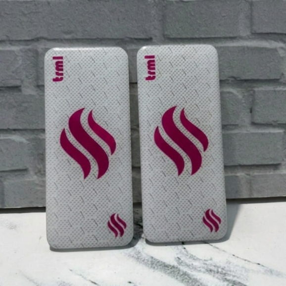 (Po) Acrylic Backdoor For T88 / T99 Motif Crbn Pattern Putih Logo Warna Pink Uv Printing