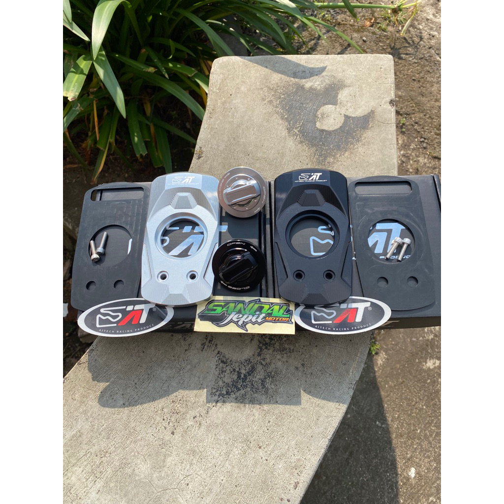 TUTUP TANGKI RX KING AITECH ORIGINAL TUTUP TANGKI FUEL CAP CNC AITECH KEYLESS YAMAHA RX KING TUTUP T