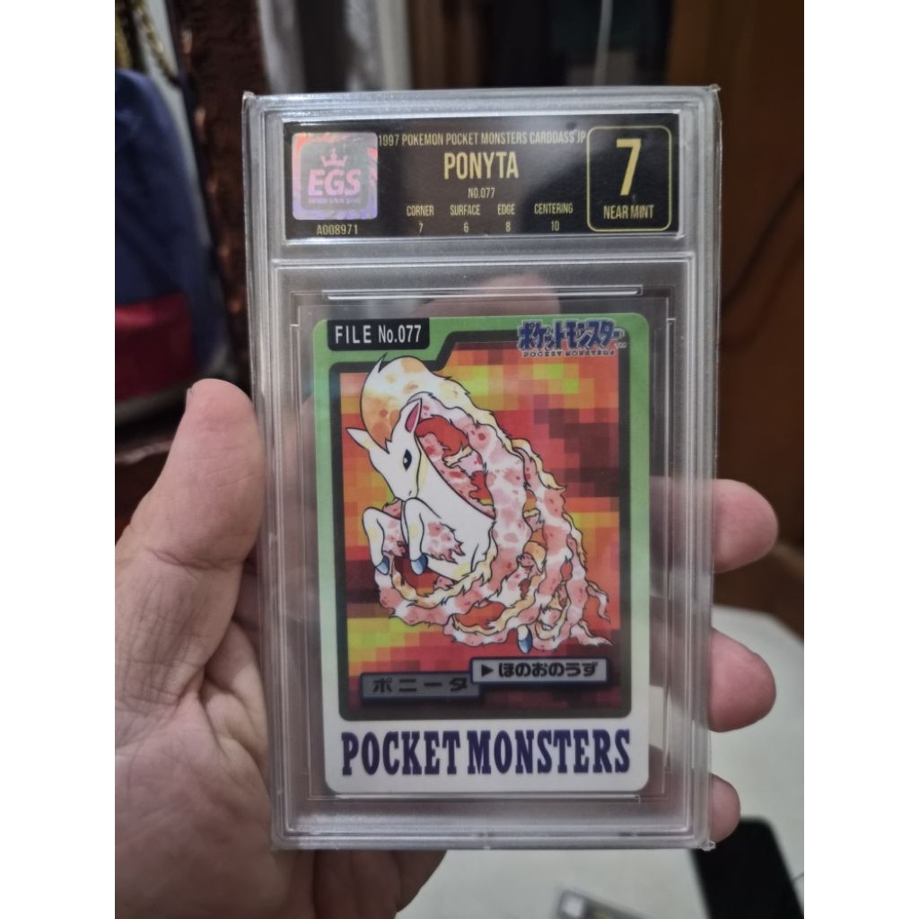 Ponyta Pocket Monster Kartu Pokemon