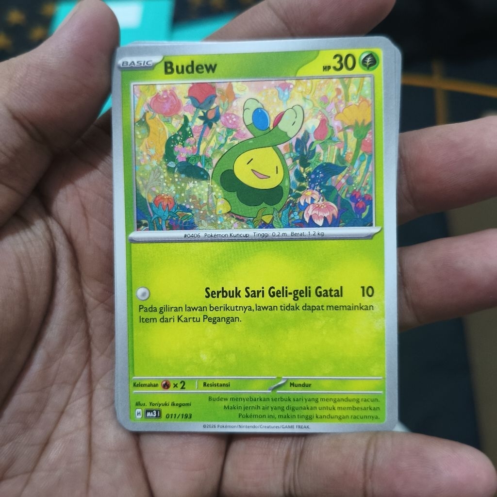 budew tcg pokemon / kartu pokemon