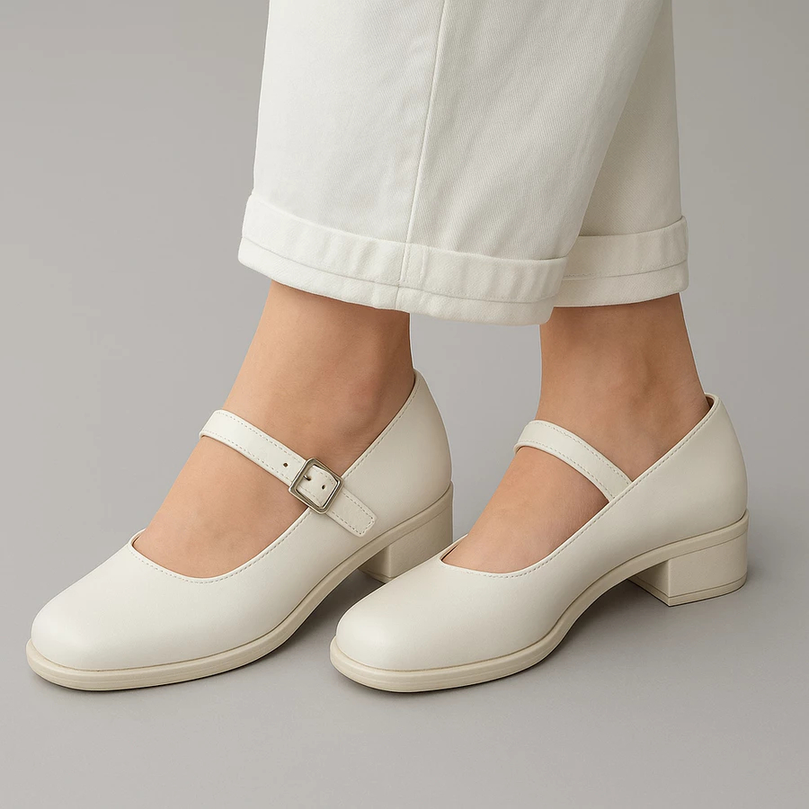 Zavatu Sepatu Pantofel Wanita Kantor Size Jumbo & Kecil 35 - 45 Warna Dof/Dop 03K