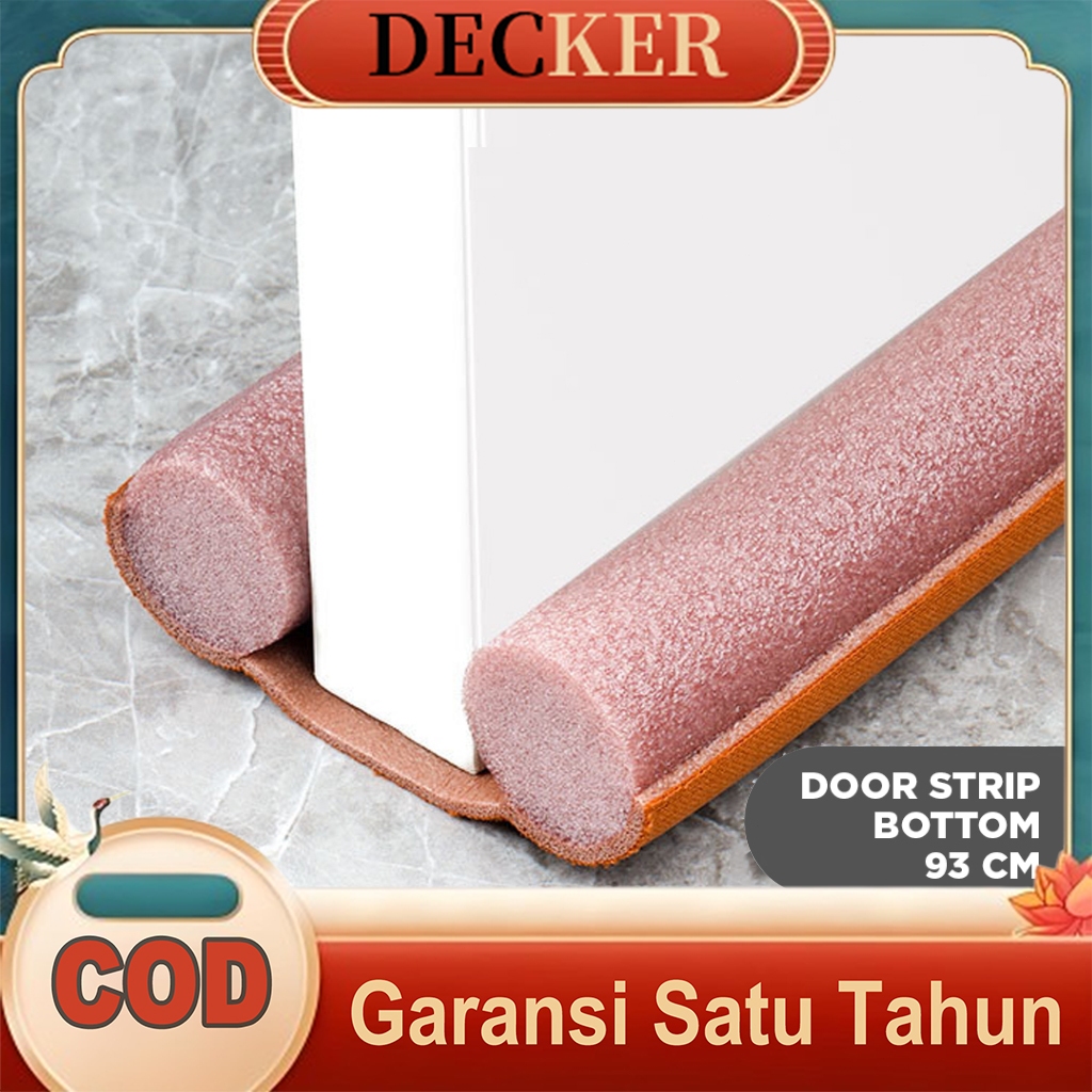 DECKER Busa Penutup Celah Bawah Pintu Bawah Penghalang Debu Anti Kecoa Alas Pintu Penghalang Debu