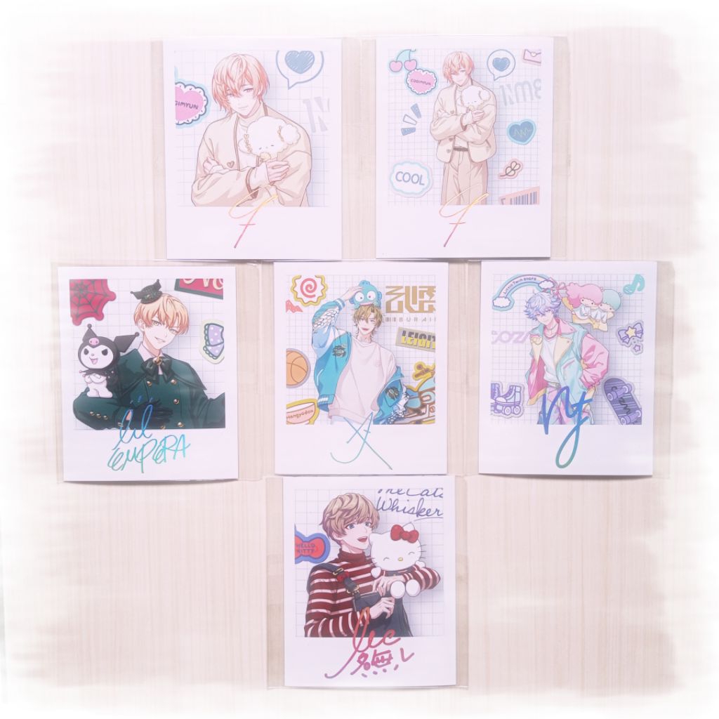 [READY STOCK] Polaroid Paradox Live Sanrio Collaboration Signed RARE (OFFICIAL)