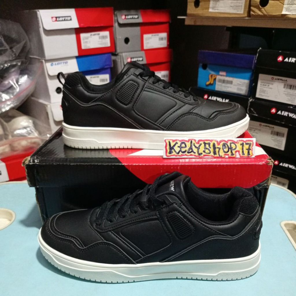 Sepatu Sneaker's Pria Airwalk Dusty Black Original Resmi sport station