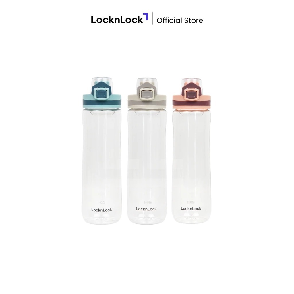 [Kak Lila] LocknLock One Touch Lock Bottle Botol Minum 610ml - HAP695