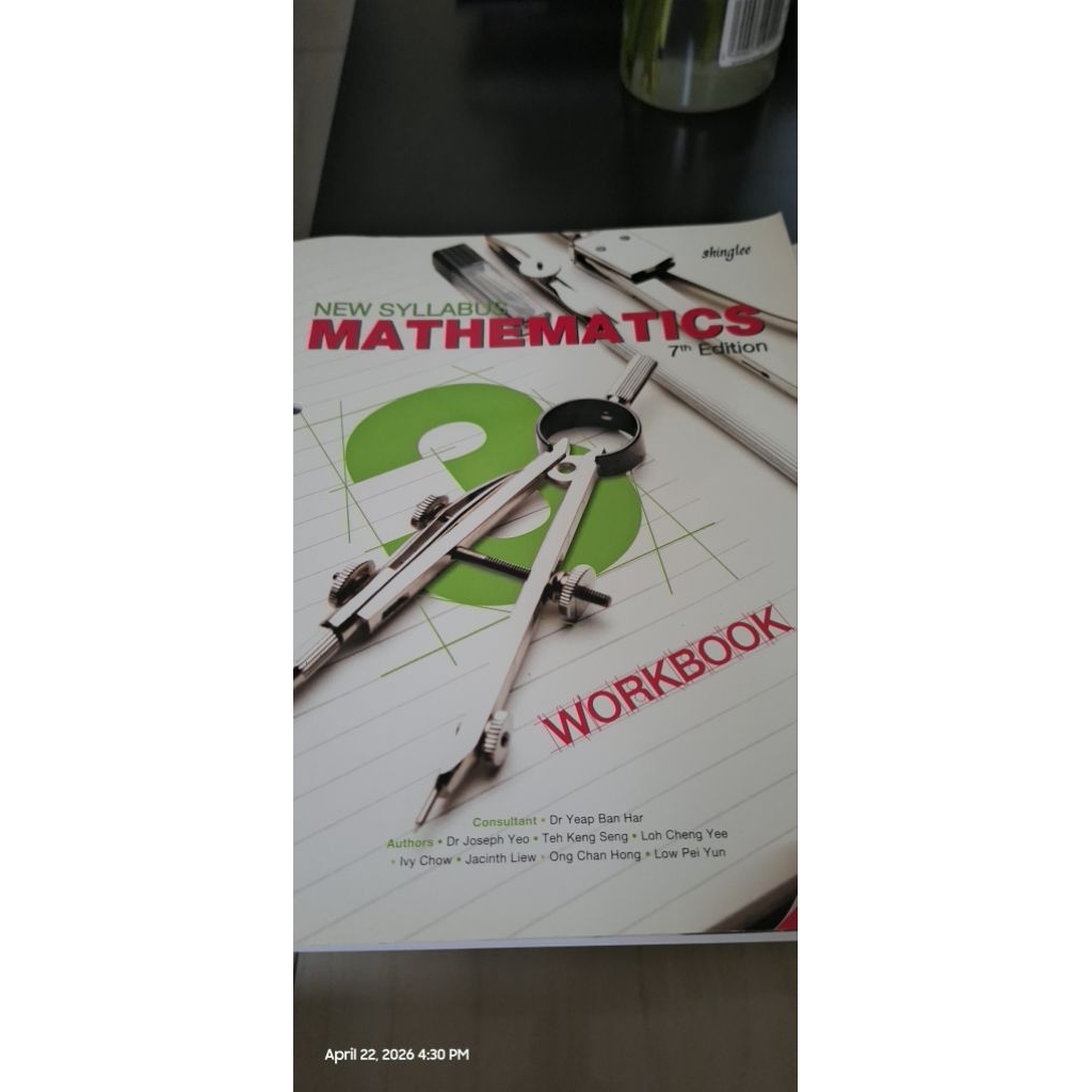 Workbook Math 3 Shinglee
