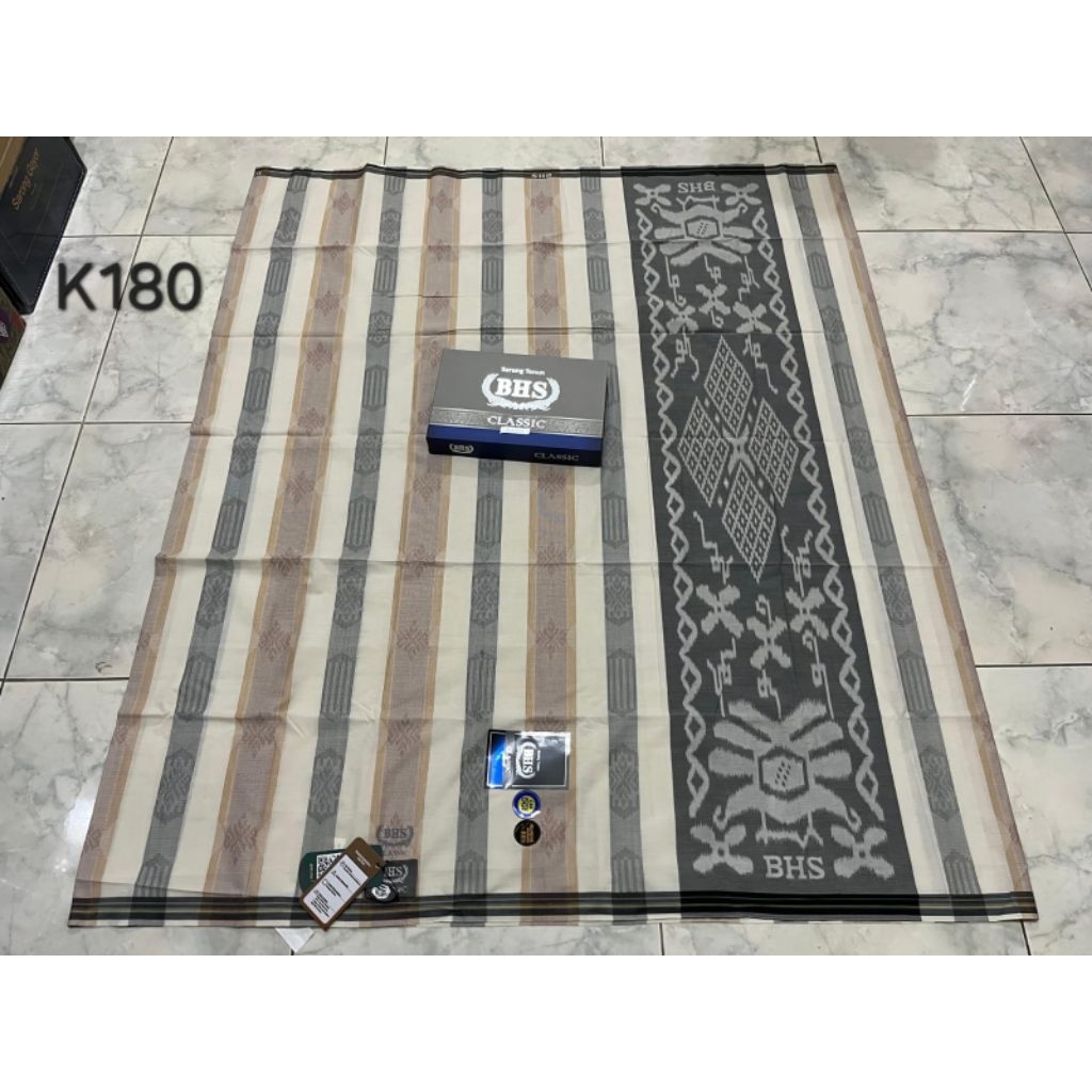SARUNG BHS CLASSIC KWG SKT DKA MIX SILVER