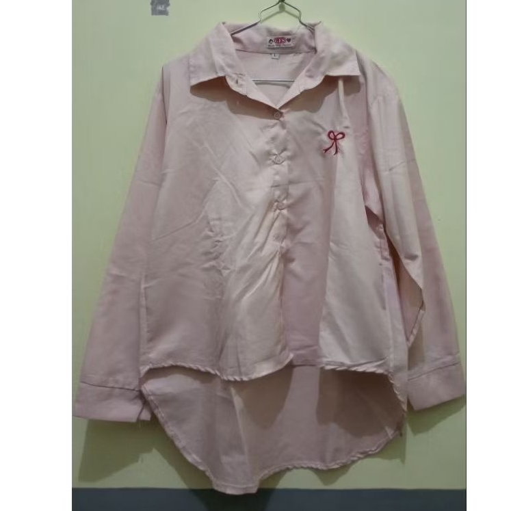 Preloved Kemeja Pink