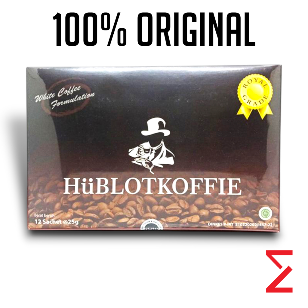 Kopi Hublot Sachet Hublotkoffie 100% ORIGINAL HALAL White Coffee Formulation Royal Grade