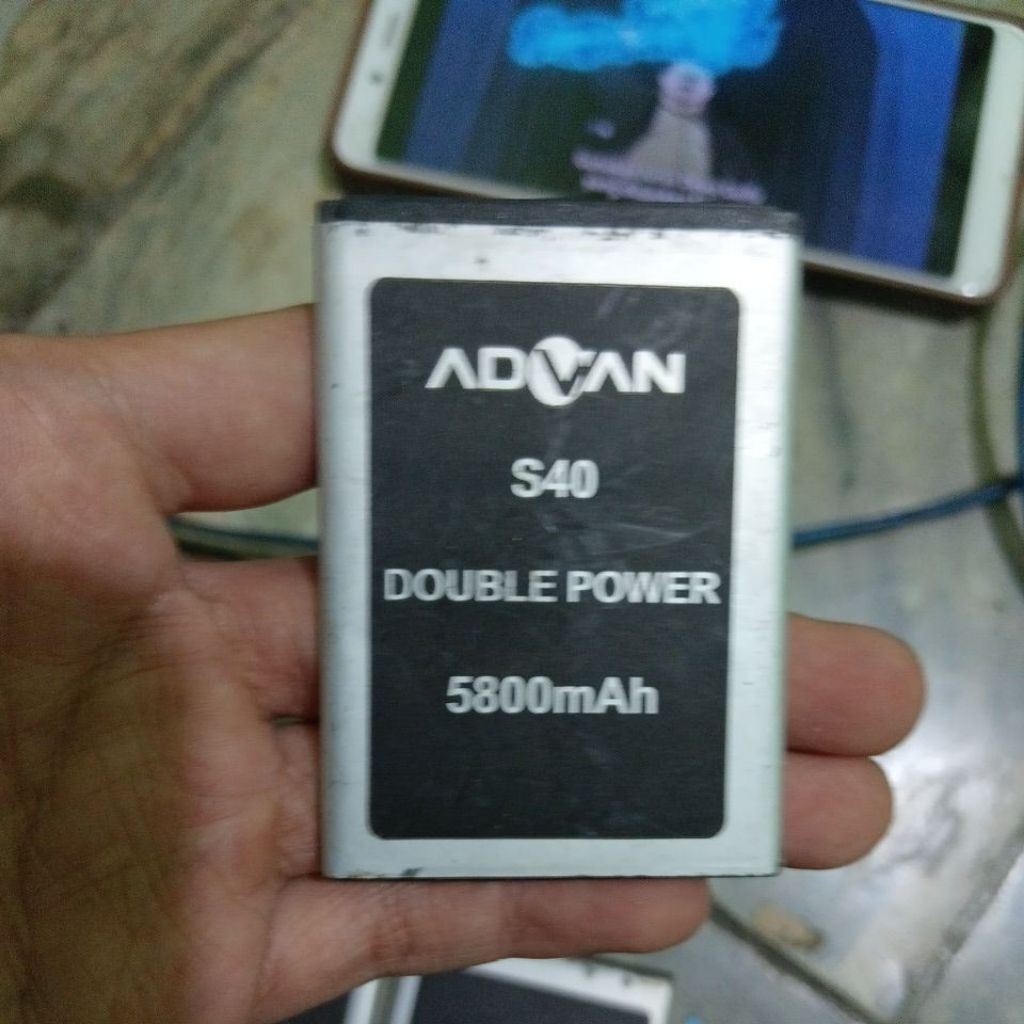 BATERAI BEKAS ADVAN S40