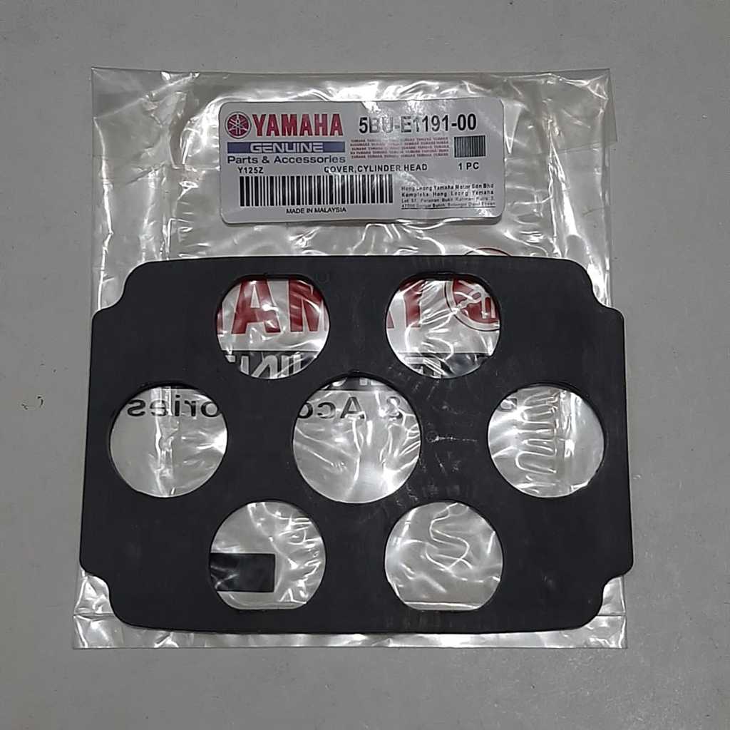 KARET PEREDAM BLOK KOP DEKSEL HEAD SILINDER CYLINDER YAMAHA 125Z 125 Z