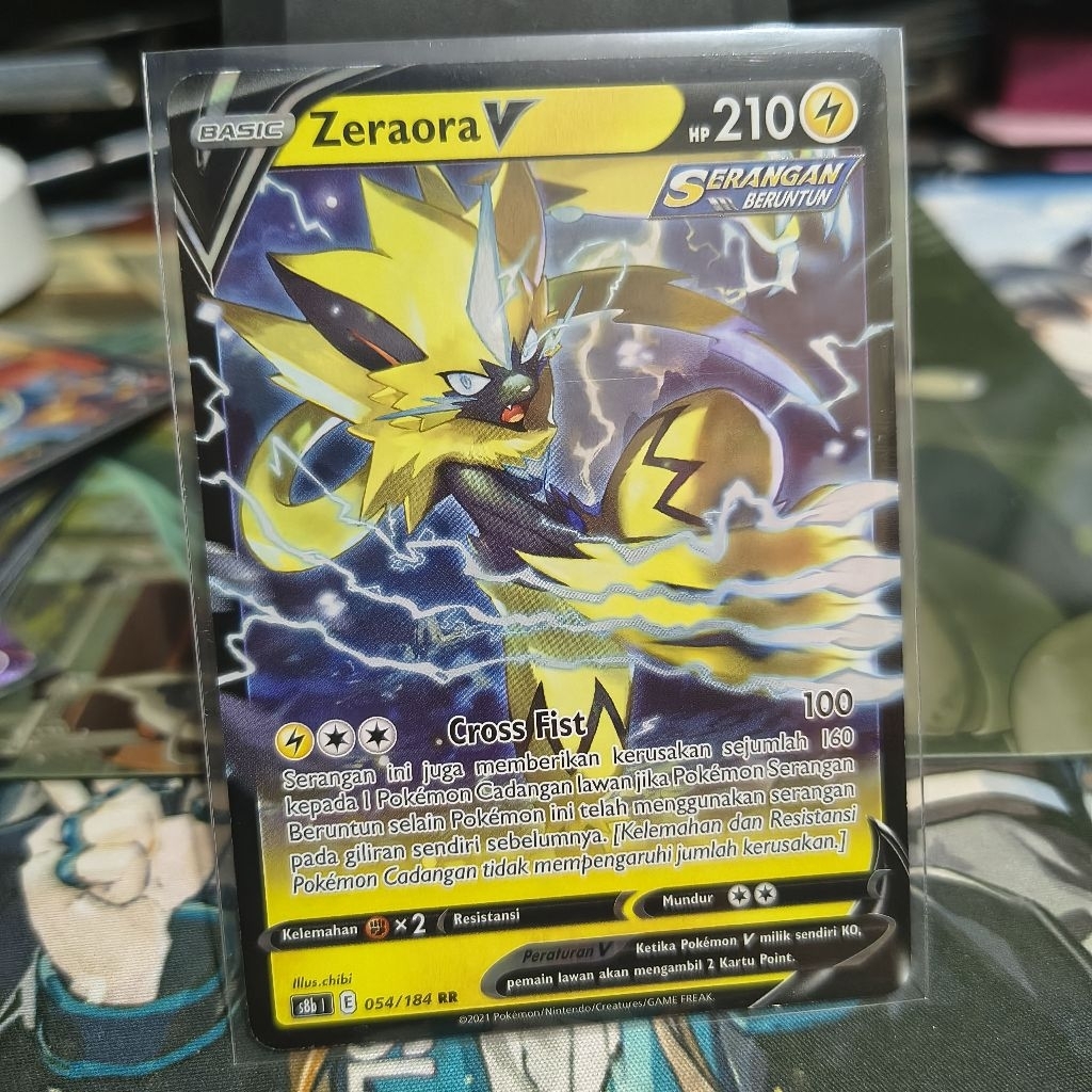 Pokemon TCG Indonesia Zeraora V RR