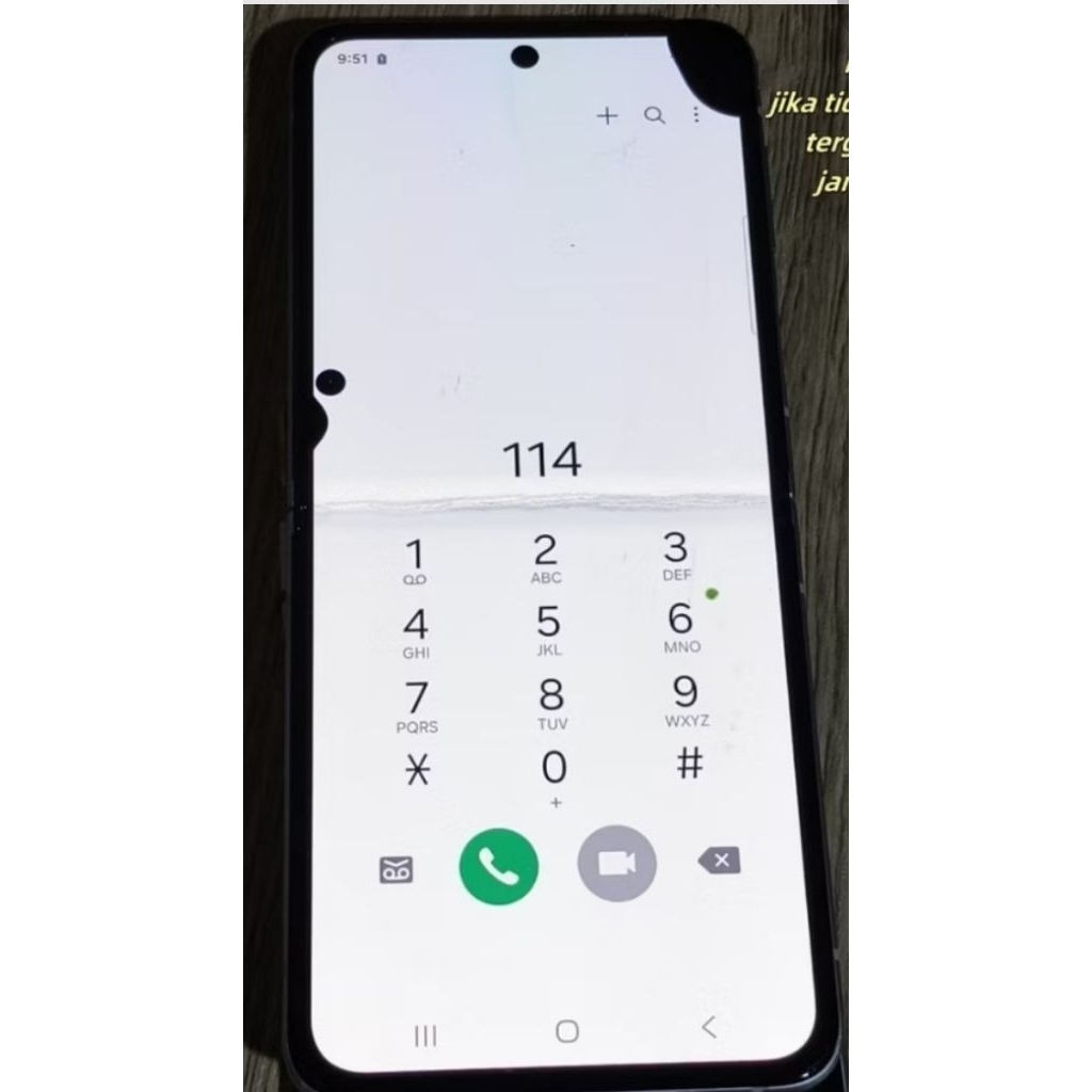 HANYA LCD Z FLIP 3 MINUS BACA DULU