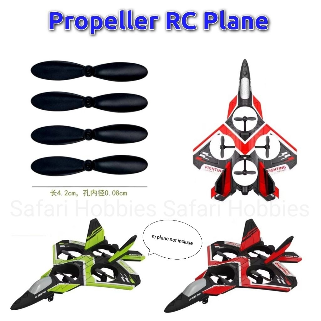 Baling-baling Drone RC Plane RC Pesawat Jet Rc Pedang Terbang