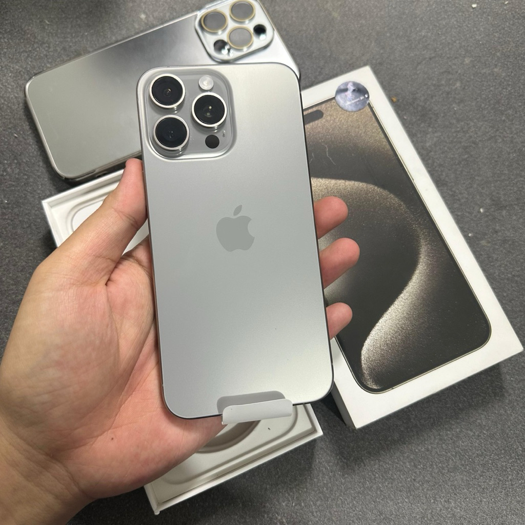 Iphone 15 Pro Max 256 GB natural titanium ibox